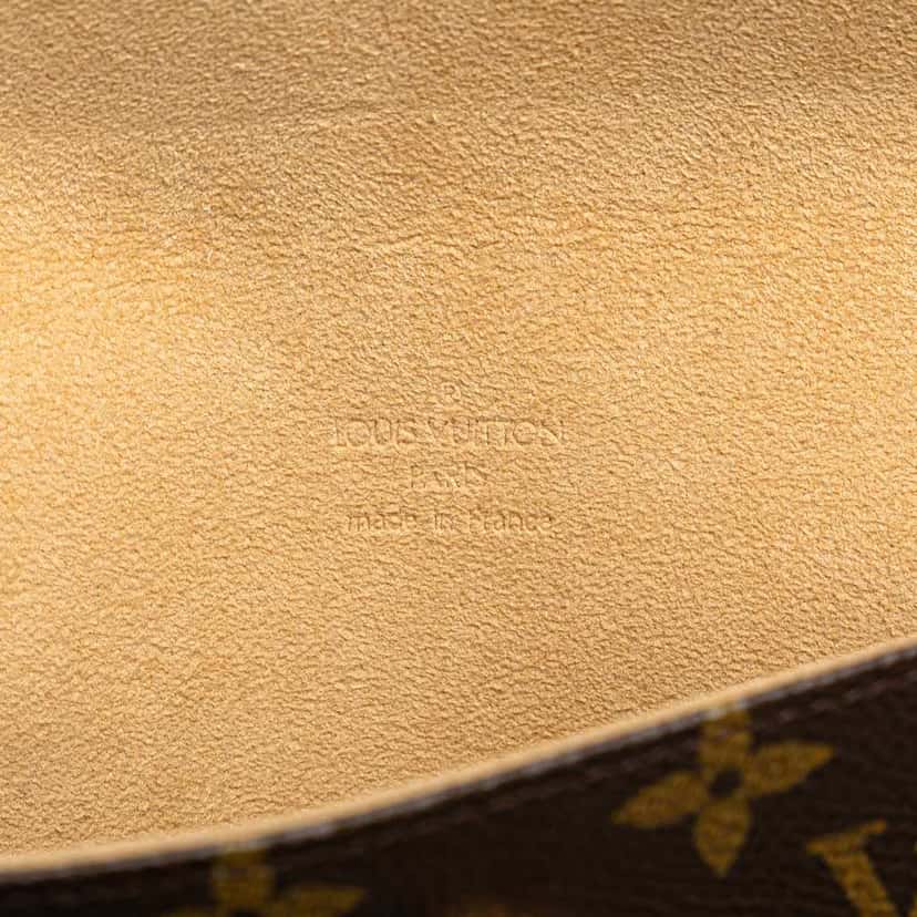 Louis Vuitton Monogram Pochette Florentine Brown Canvas Good condition - Box View