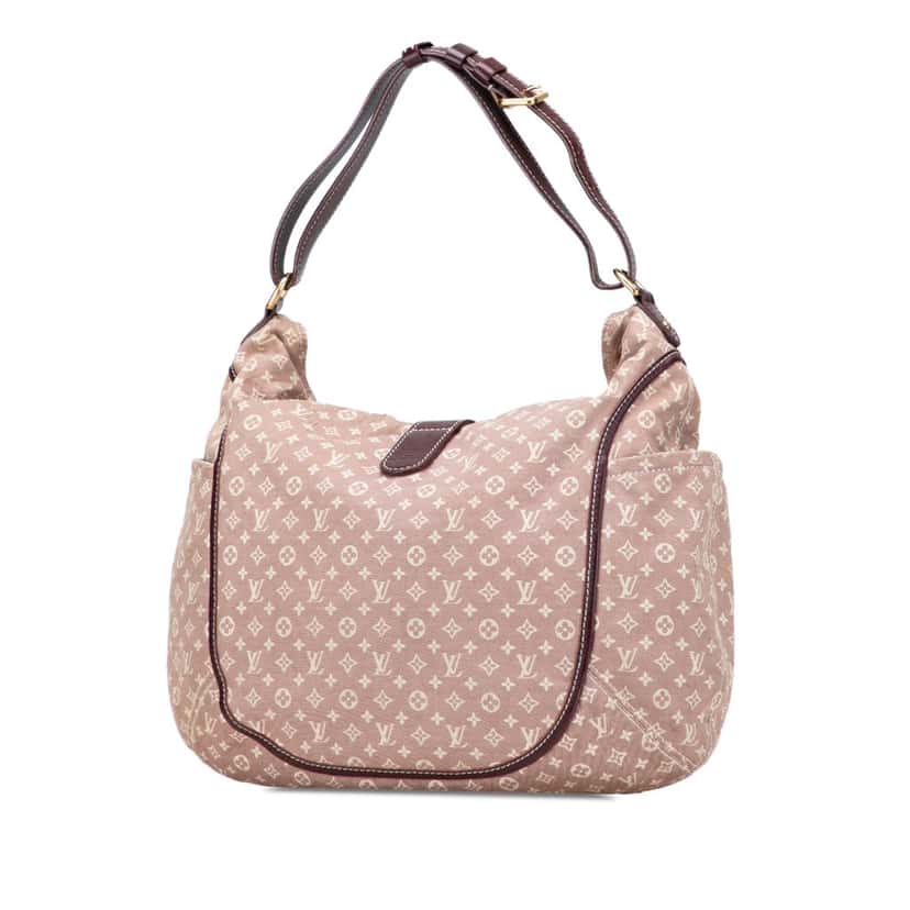 Louis Vuitton Monogram Mini Lin Romance Brown Canvas Good condition - Back View