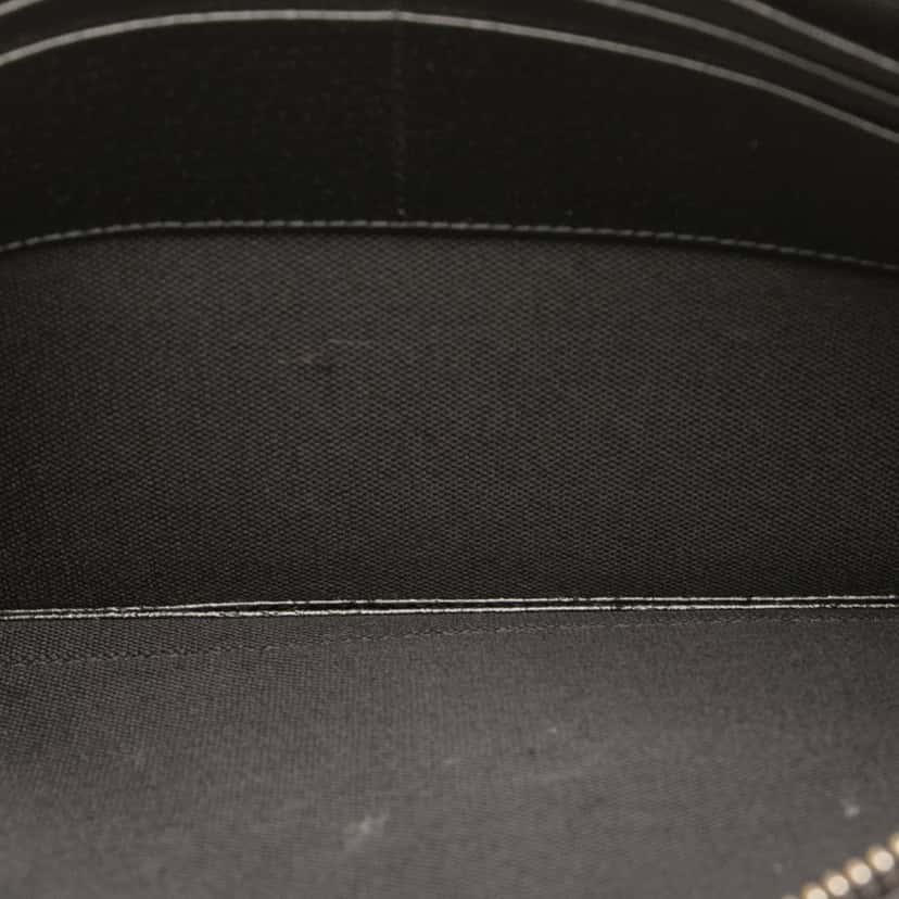 Gucci GG Supreme Psychedelic Zip Clutch Black Canvas Good condition - Model View
