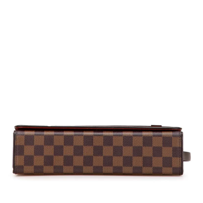 Louis Vuitton Damier Ebene Tribeca Long Brown Canvas Good condition - Inside View