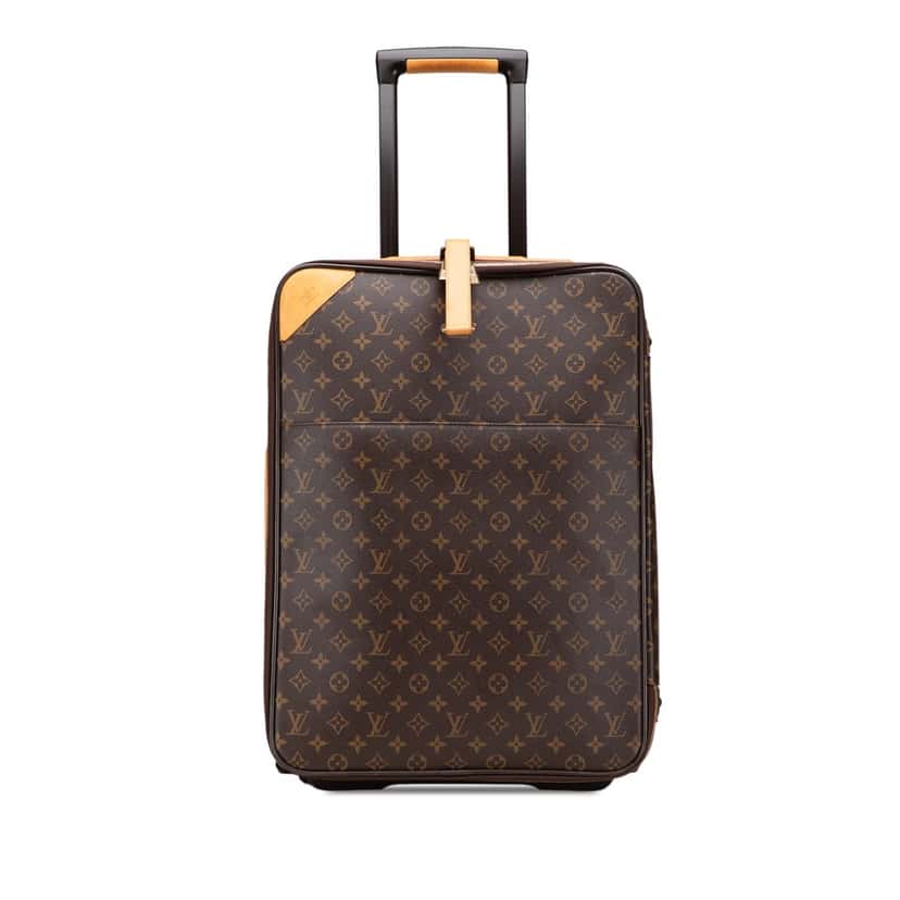 Louis Vuitton Monogram Pegase 55 Brown Canvas Good condition - Front View