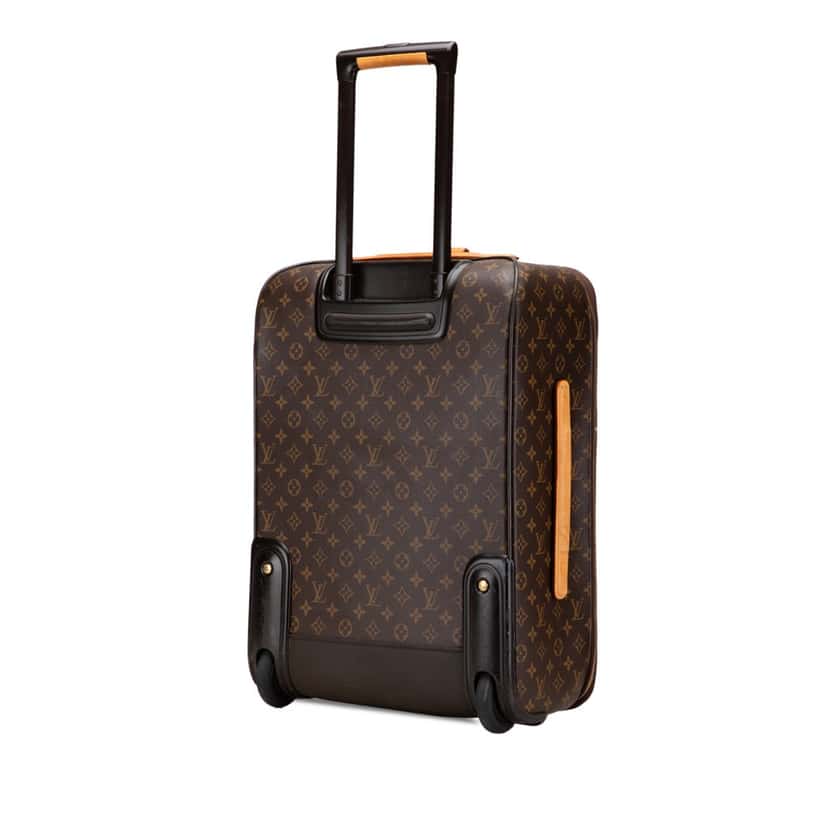 Louis Vuitton Monogram Pegase 55 Brown Canvas Good condition - Back View