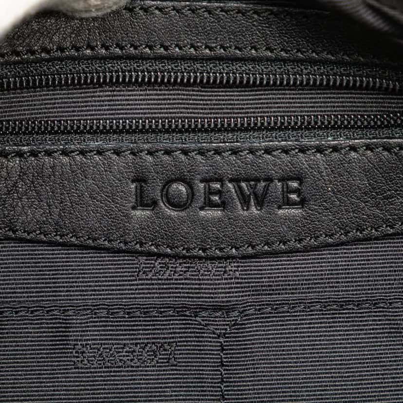 Loewe Anagram Canvas Senda Handbag Black Canvas Good condition - Box View