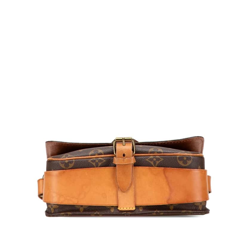 Louis Vuitton Monogram Cartouchiere MM Brown Canvas Good condition - Inside View