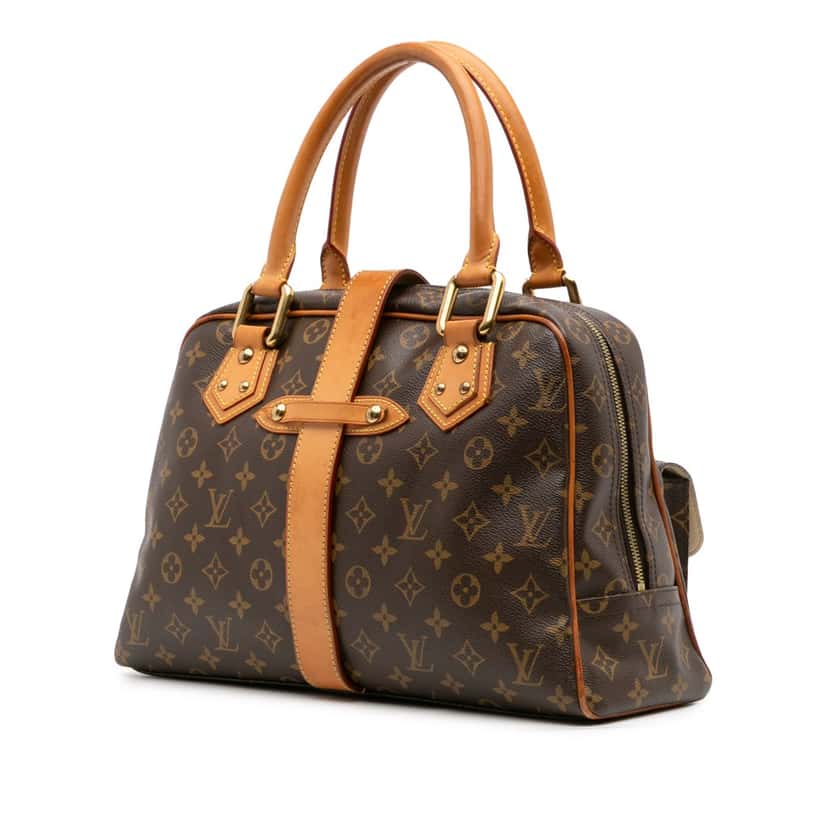 Louis Vuitton Monogram Manhattan GM Brown Canvas Good condition - Back View