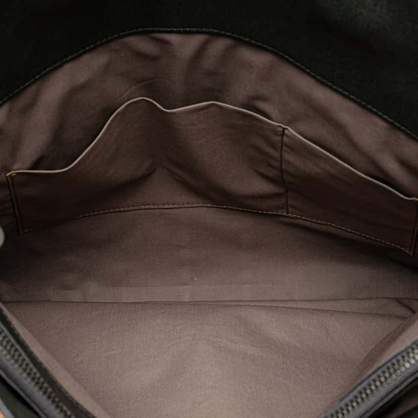 Bottega Veneta Nappa Intrecciato Club Fume Briefcase Brown Leather Good condition - Model View