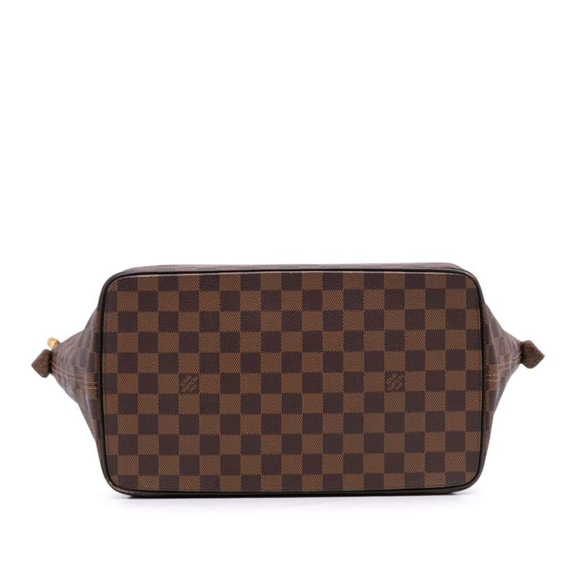Louis Vuitton Damier Ebene Saleya MM Brown Canvas Good condition - Inside View