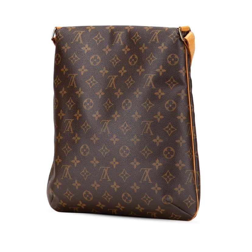 Louis Vuitton Monogram Musette Salsa GM Brown Canvas Good condition - Back View