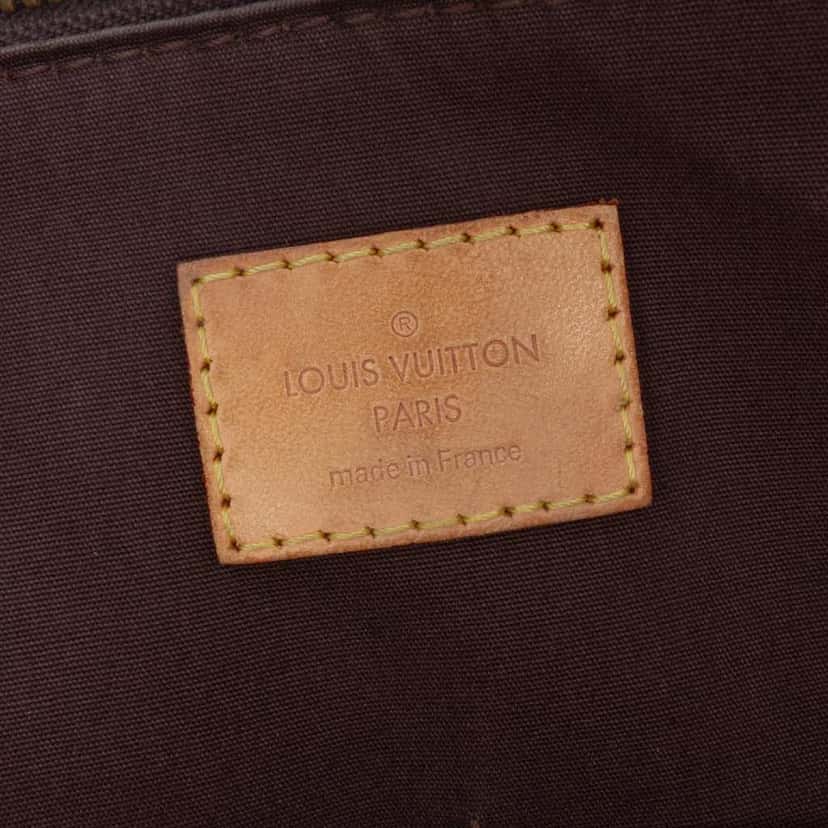 Louis Vuitton Monogram Vernis Alma PM Purple Leather Good condition - Box View