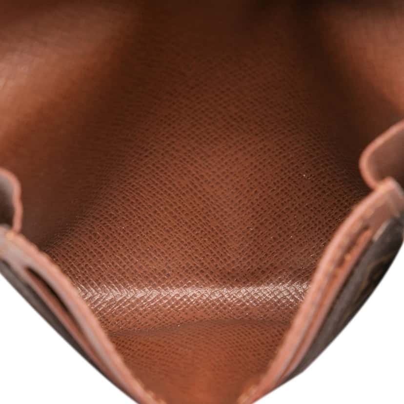 Louis Vuitton Monogram Enveloppe Carte De Visite Brown Canvas Good condition - Model View