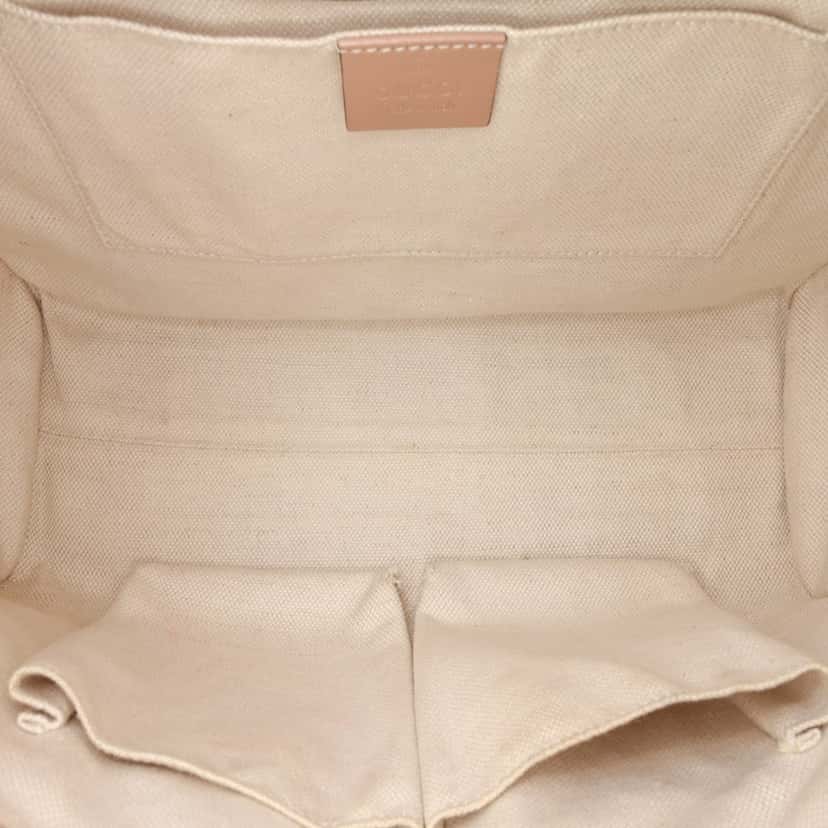 Gucci Medium GG Canvas Emily Shoulder Bag Brown Canvas Good condition - Model View