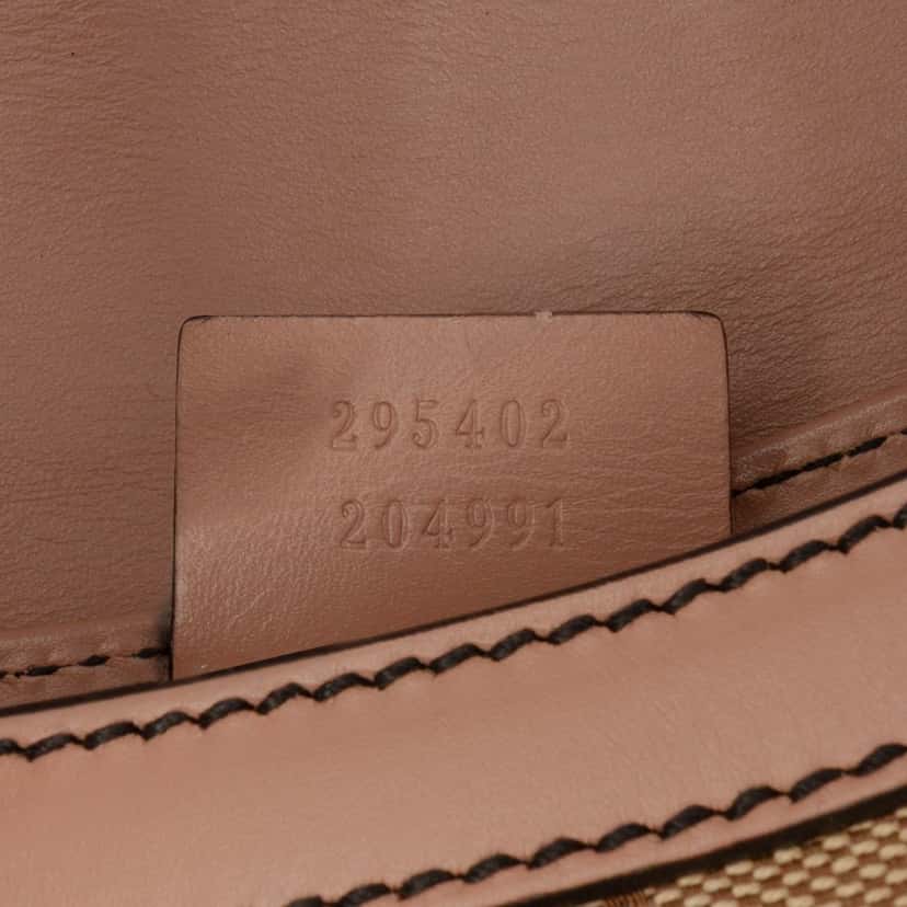 Gucci Medium GG Canvas Emily Shoulder Bag Brown Canvas Good condition - Box View