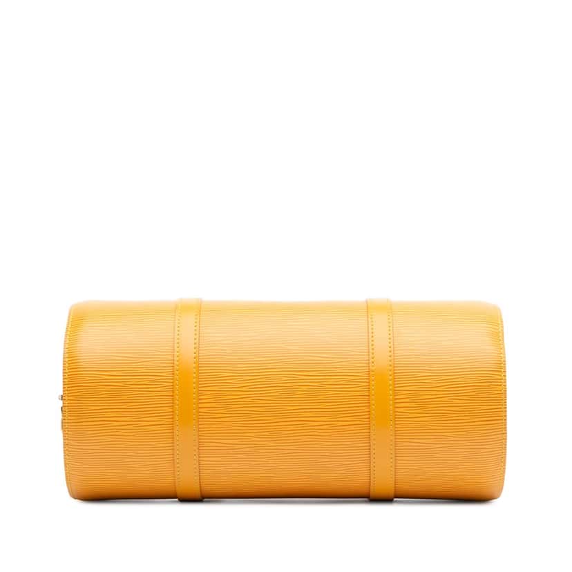 Louis Vuitton Epi Soufflot Yellow Leather Good condition - Inside View
