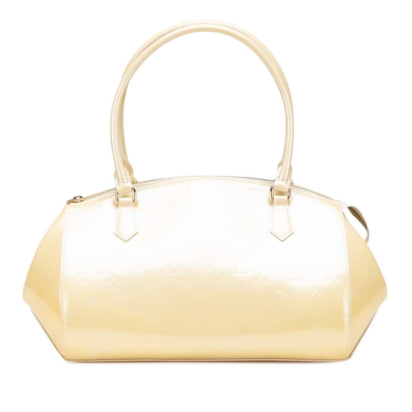 Louis Vuitton Monogram Vernis Sherwood GM Brown Leather Good condition - Front View