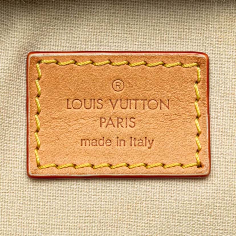 Louis Vuitton Monogram Vernis Sherwood GM Brown Leather Good condition - Box View