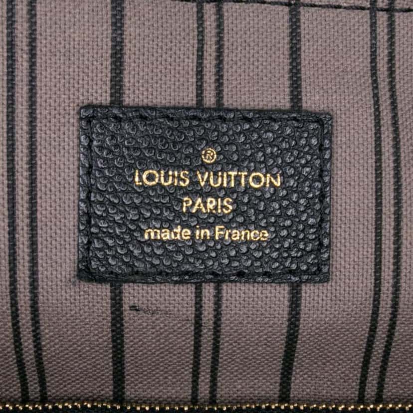 Louis Vuitton Monogram Empreinte Lumineuse PM Black Leather Good condition - Box View