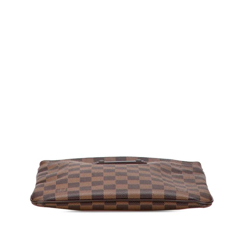 Louis Vuitton Damier Ebene Brooklyn Pochette Brown Canvas Very good condition - Inside View