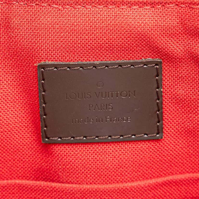 Louis Vuitton Damier Ebene Siena PM Brown Canvas Good condition - Box View