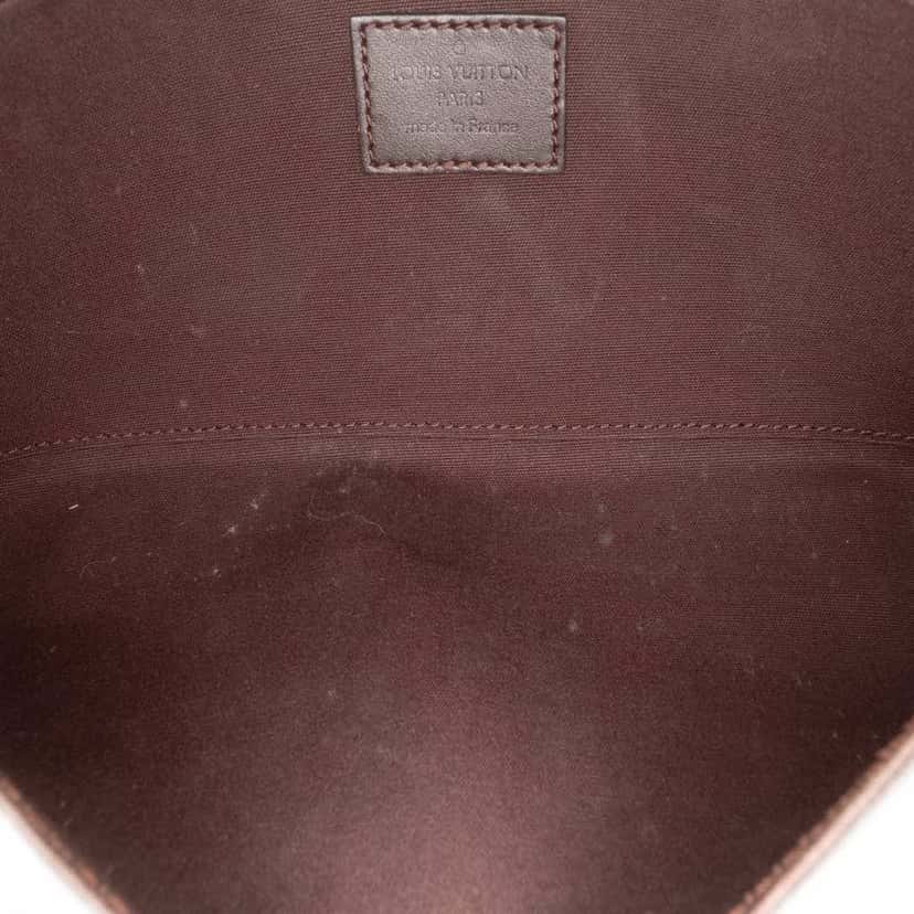 Louis Vuitton Monogram Vernis Pochette Felicie Purple Leather Good condition - Model View