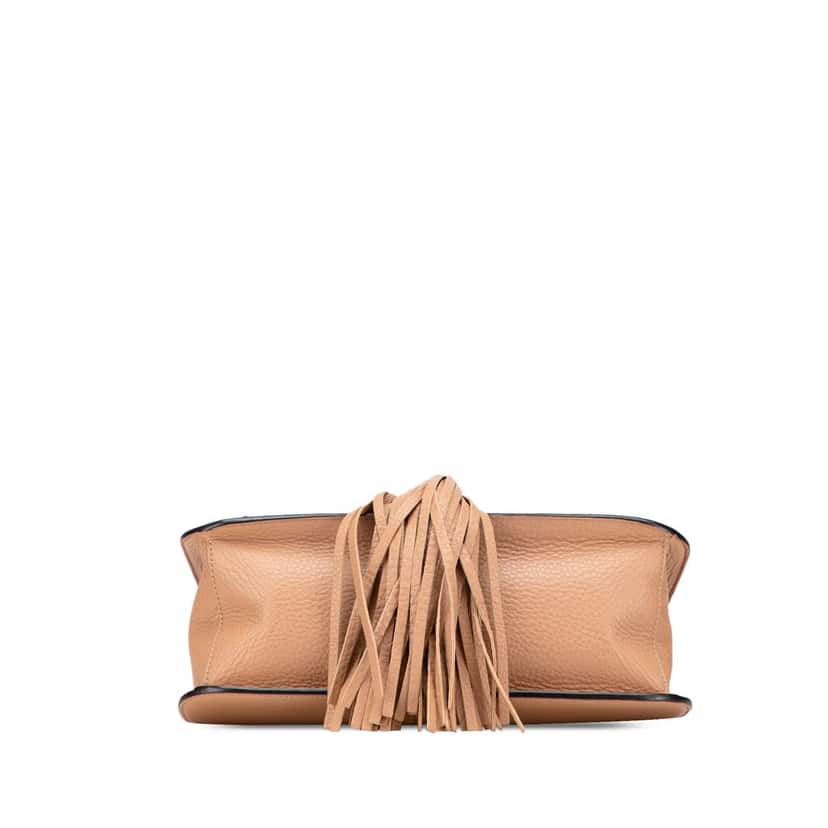 Gucci Medium Leather Bamboo Daily Crossbody Brown Leather Good condition - Inside View