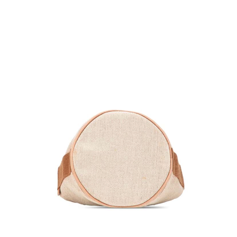 Hermès Toile Saxo PM Brown Canvas Good condition - Inside View