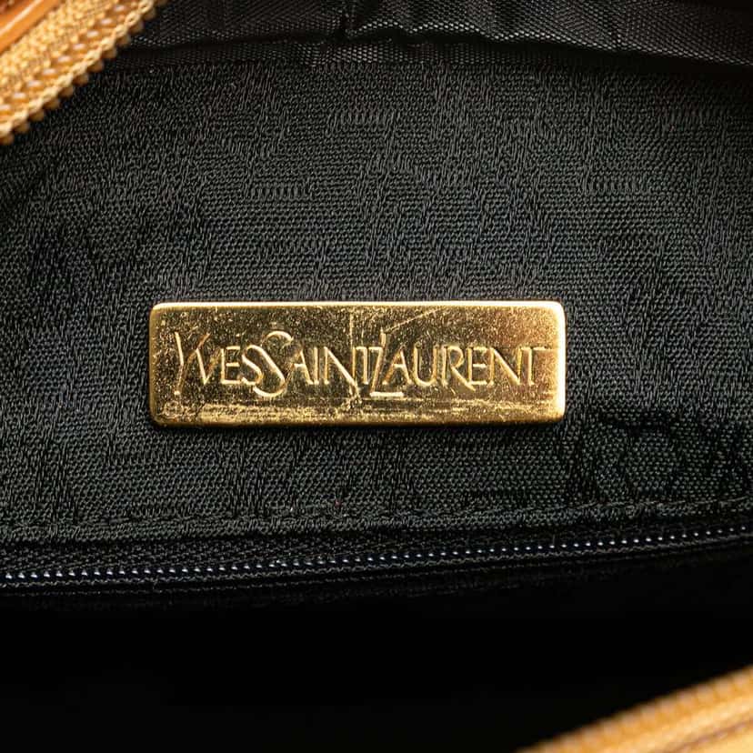 Yves Saint Laurent Coated Canvas Crossbody Black Canvas Good condition - Box View
