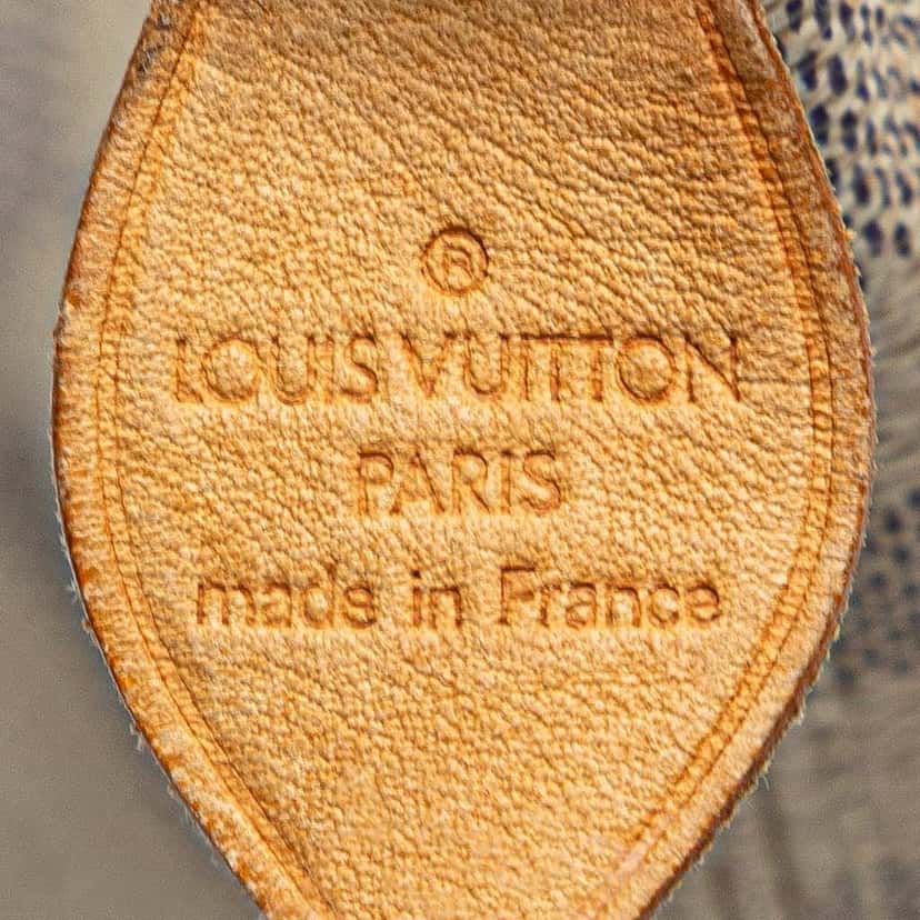 Louis Vuitton Damier Azur Saleya PM White Canvas Good condition - Box View