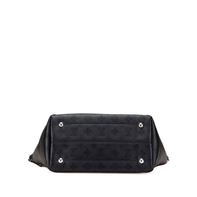 Louis Vuitton Monogram Mahina Hina MM Black Leather Good condition - Inside View