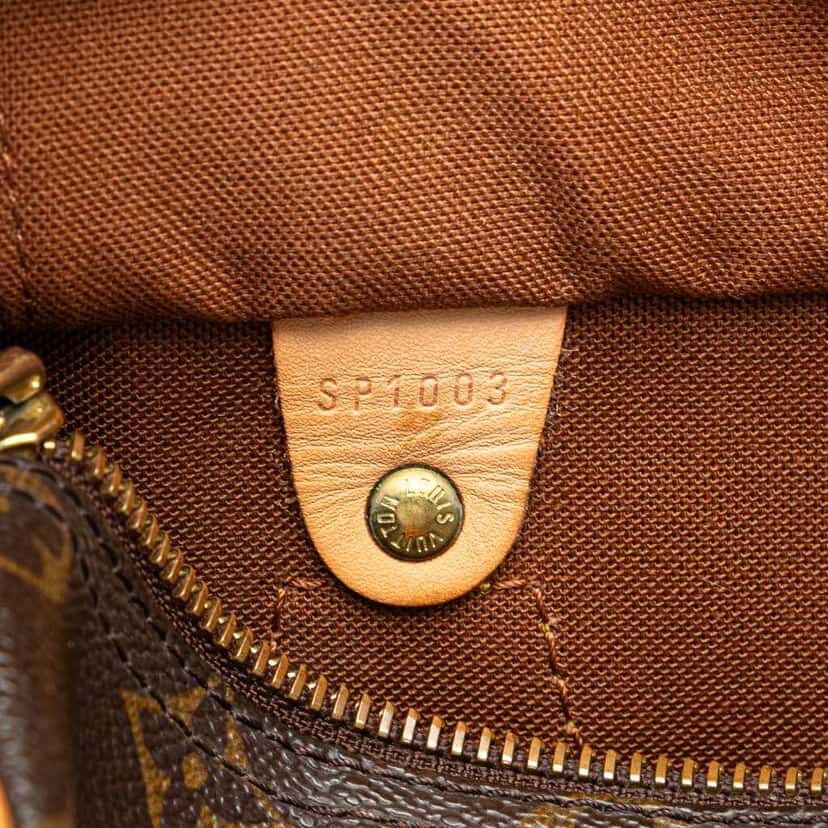 Louis Vuitton Monogram Speedy 25 Brown Canvas Good condition - Box View