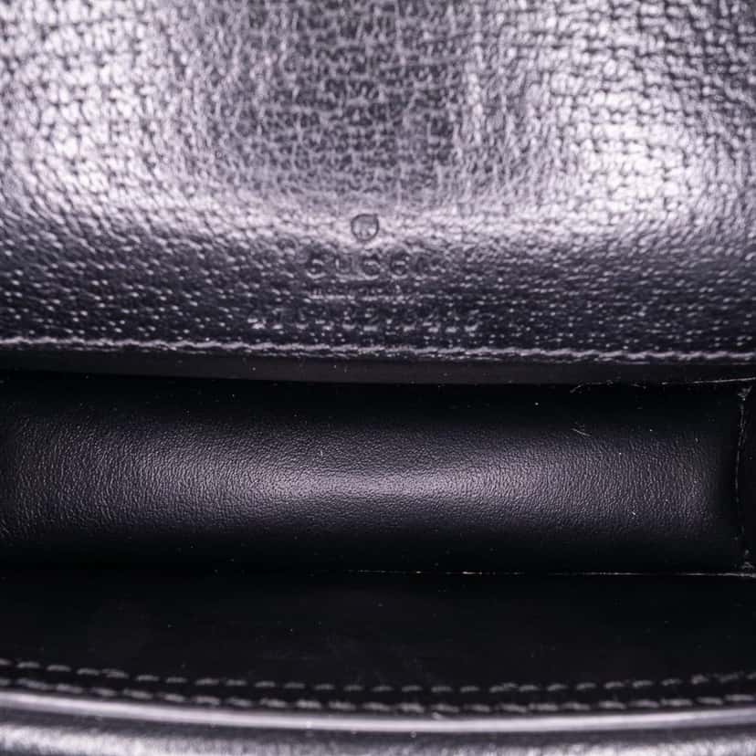 Gucci Mini GG Denim Dionysus Crossbody Brown Denim Good condition - Box View