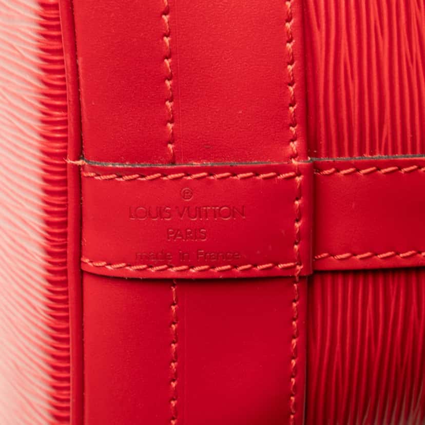 Louis Vuitton Epi Noe GM Red Leather Good condition - Box View