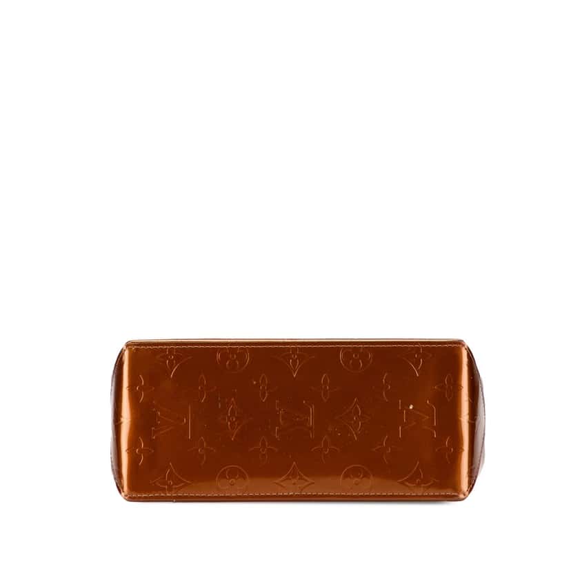 Louis Vuitton Monogram Vernis Reade PM Brown Leather Good condition - Inside View