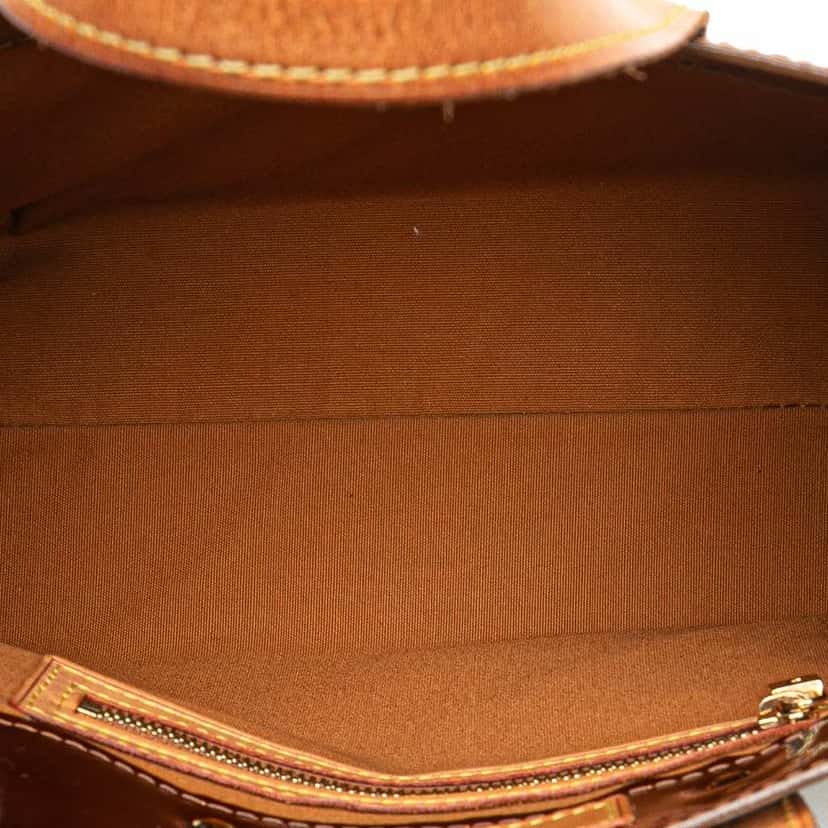 Louis Vuitton Monogram Vernis Reade PM Brown Leather Good condition - Model View