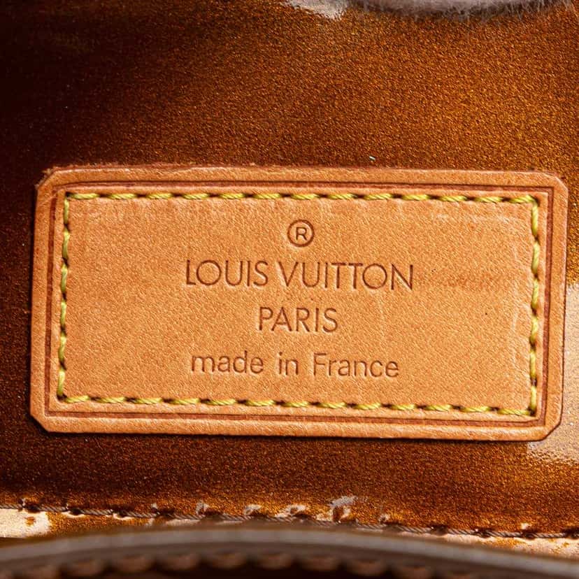 Louis Vuitton Monogram Vernis Reade PM Brown Leather Good condition - Box View