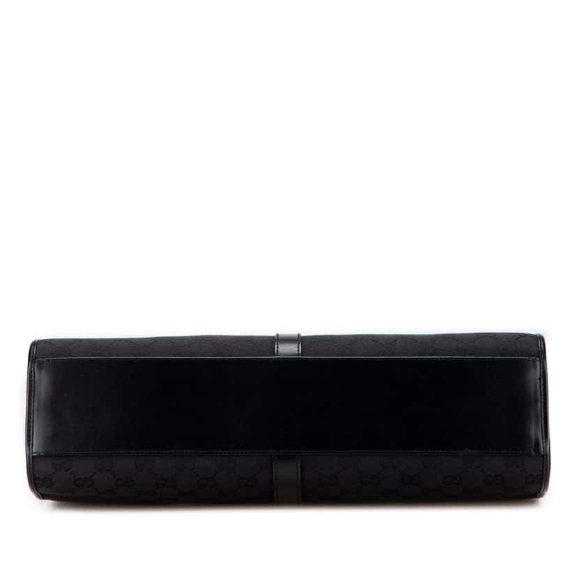 Gucci GG Canvas Jackie Tote Black Canvas Good condition - Inside View