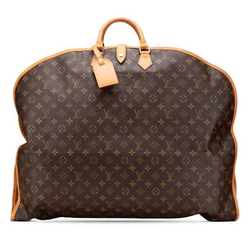 Louis Vuitton Monogram Housse Porte Habits Garment Cover Brown Canvas Good condition - Front View