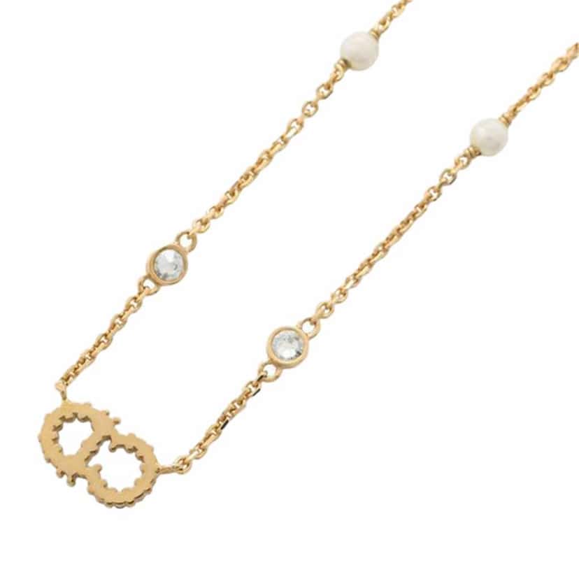 Dior Gold Plated Clair D Lune Necklace Gold Metal Good condition - Front View