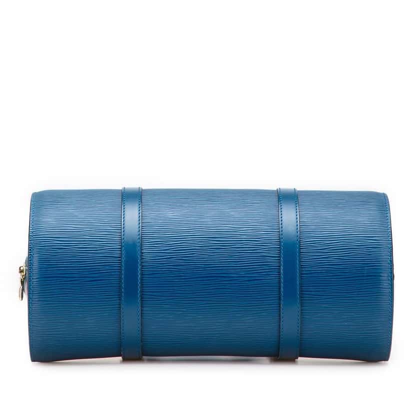 Louis Vuitton Epi Soufflot Blue Leather Good condition - Inside View