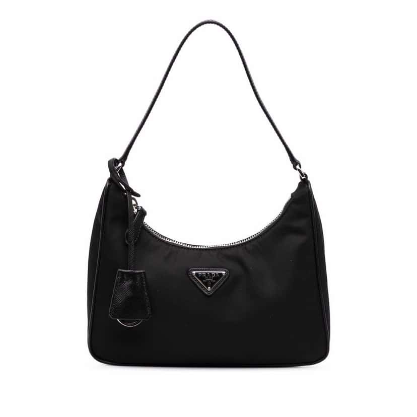Prada Re Nylon Re Edition 2005 Shoulder Bag Black Good condition - Front View