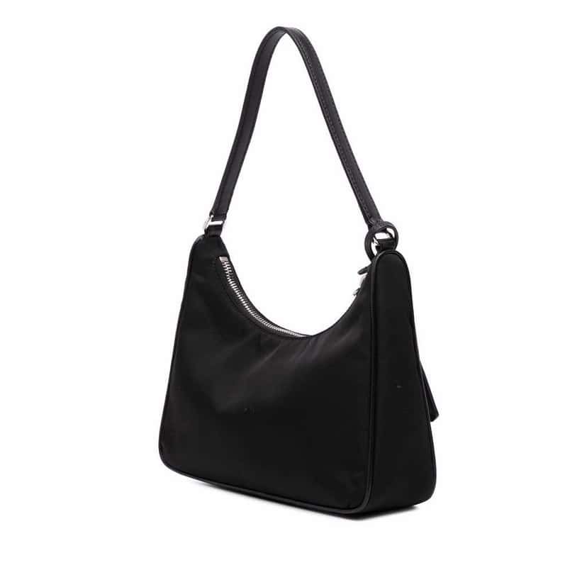 Prada Re Nylon Re Edition 2005 Shoulder Bag Black Good condition - Back View