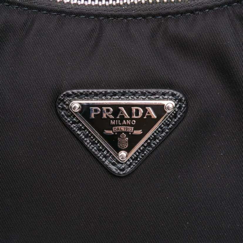Prada Re Nylon Re Edition 2005 Shoulder Bag Black Good condition - Box View