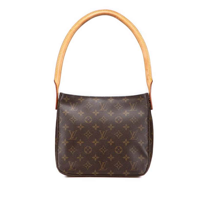 Louis Vuitton Monogram Looping MM Brown Canvas Good condition - Front View