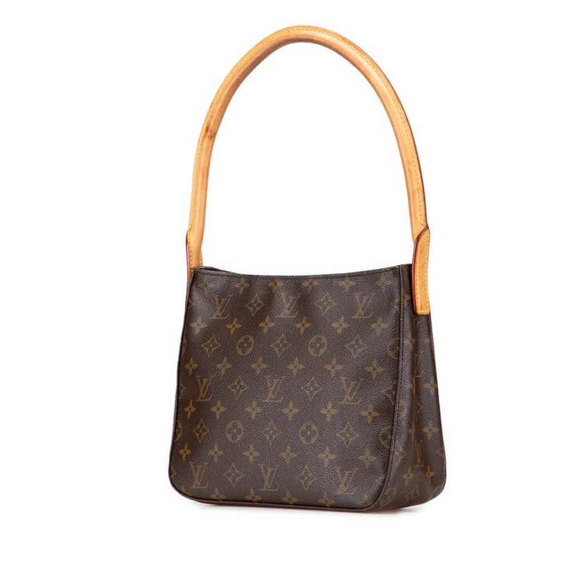 Louis Vuitton Monogram Looping MM Brown Canvas Good condition - Back View