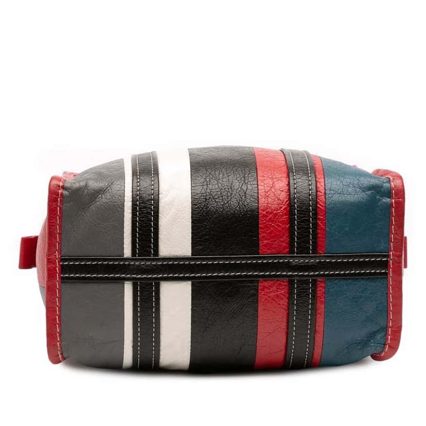 Balenciaga S Lambskin Bazar Shopper Satchel Red Leather Good condition - Inside View