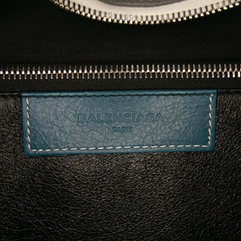 Balenciaga S Lambskin Bazar Shopper Satchel Red Leather Good condition - Box View