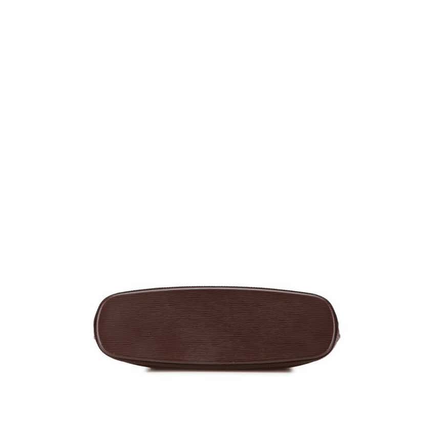 Louis Vuitton Epi Lussac Brown Leather Good condition - Inside View