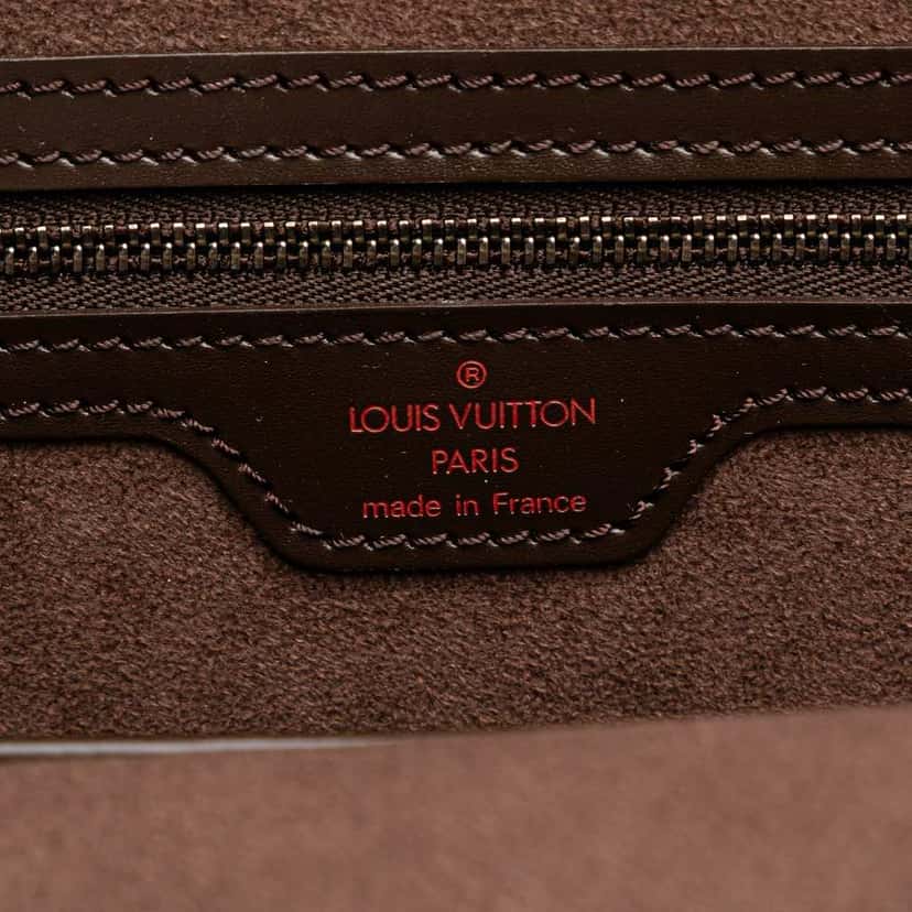 Louis Vuitton Epi Lussac Brown Leather Good condition - Box View