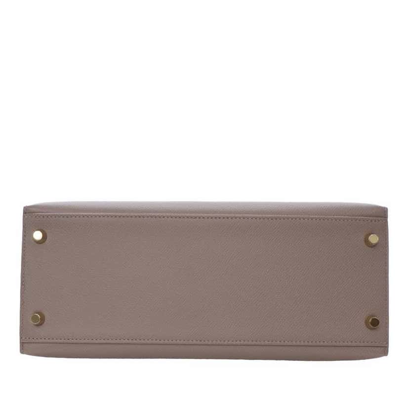 Hermès Epsom Kelly II Sellier 25 Brown Leather Good condition - Model View