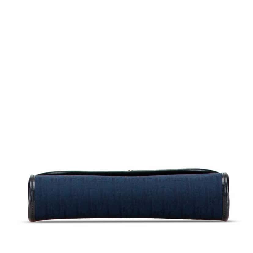 Dior Diorissimo Trotter Canvas Chain Crossbody Blue Canvas Good condition - Inside View