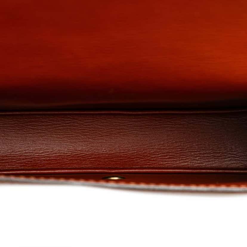 Louis Vuitton Epi Tilsitt Belt Bag Brown Leather Good condition - Model View